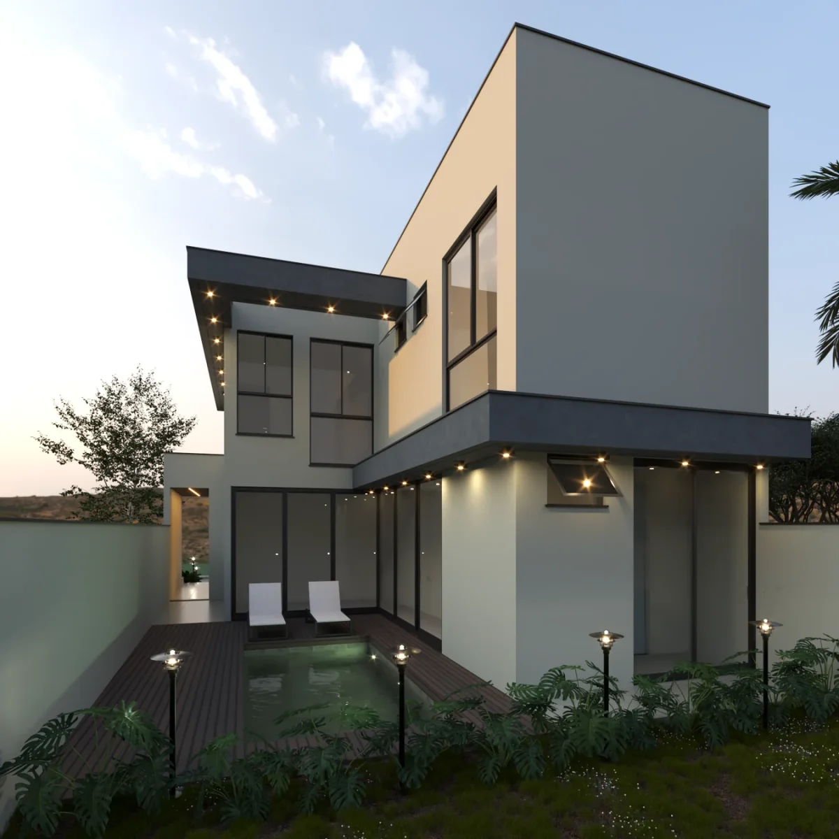 Imagem ilustrativa do projeto: área externa, Paradise Gardens, Mogi das Cruzes — Ref. 0095