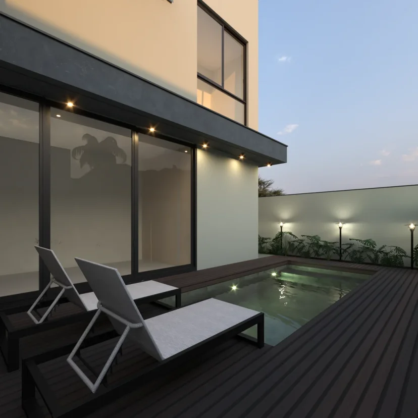 Imagem ilustrativa do projeto: piscina e deck, Paradise Gardens, Mogi das Cruzes — Ref. 0095