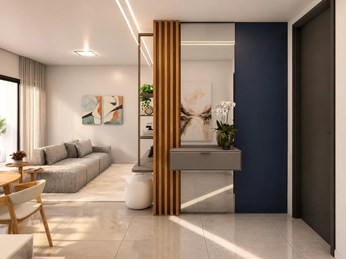Imagem ilustrativa do projeto: hall, Paradise Gardens, Mogi das Cruzes — Ref. 0095