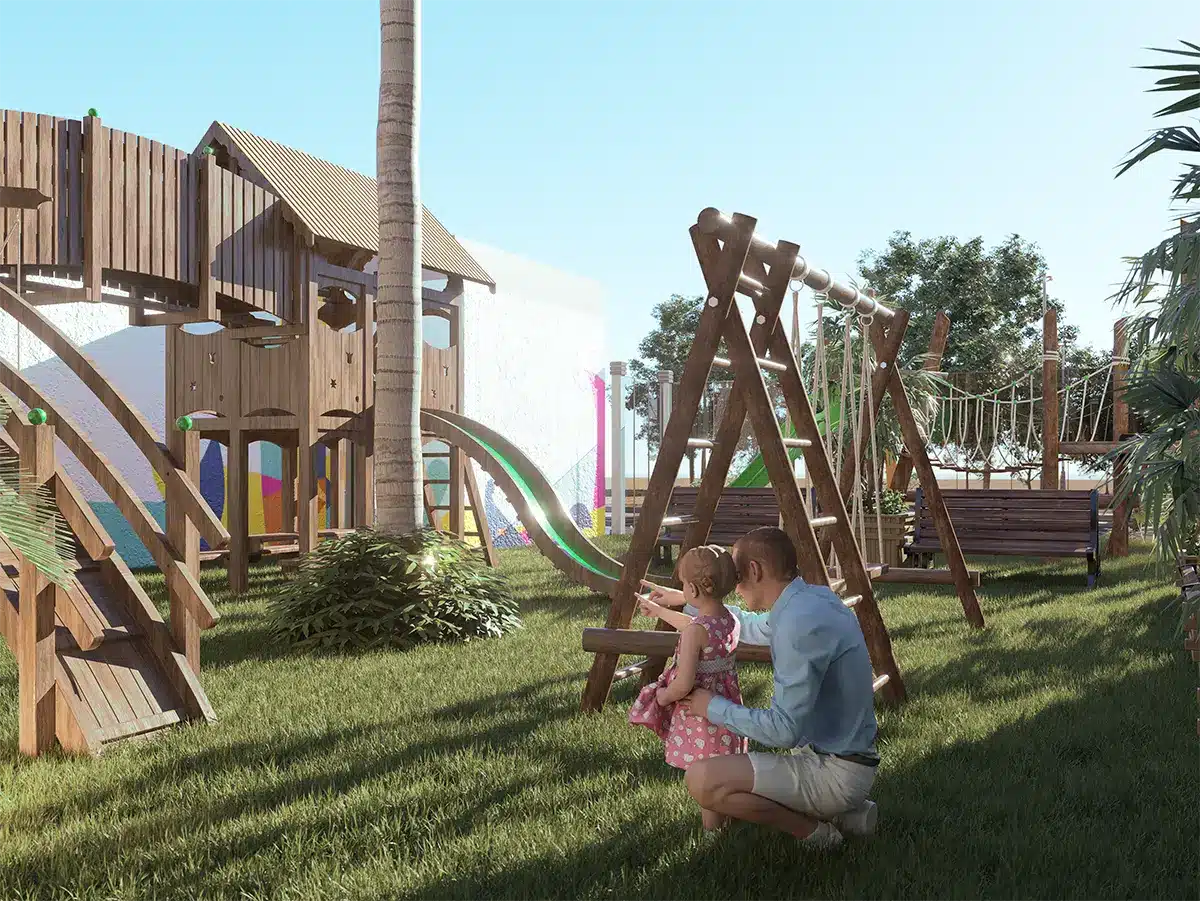 Perspectiva artística do Inspiratto: playground